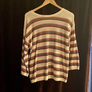 Hem & Thread Lightweight Summer Sweater Size M